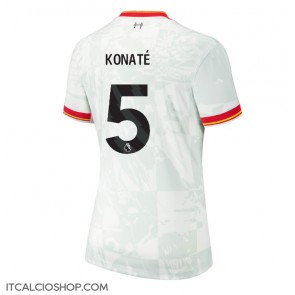 Liverpool Ibrahima Konate #5 Terza Maglia Femmina 2024-25 Manica Corta